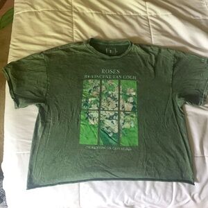 IML Cropped Women’s Vincent Van-Gogh Art T-Shirt